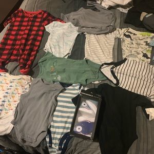newborn clothes , 0-3 months, 3-6 months, 2T baby boy clothes.